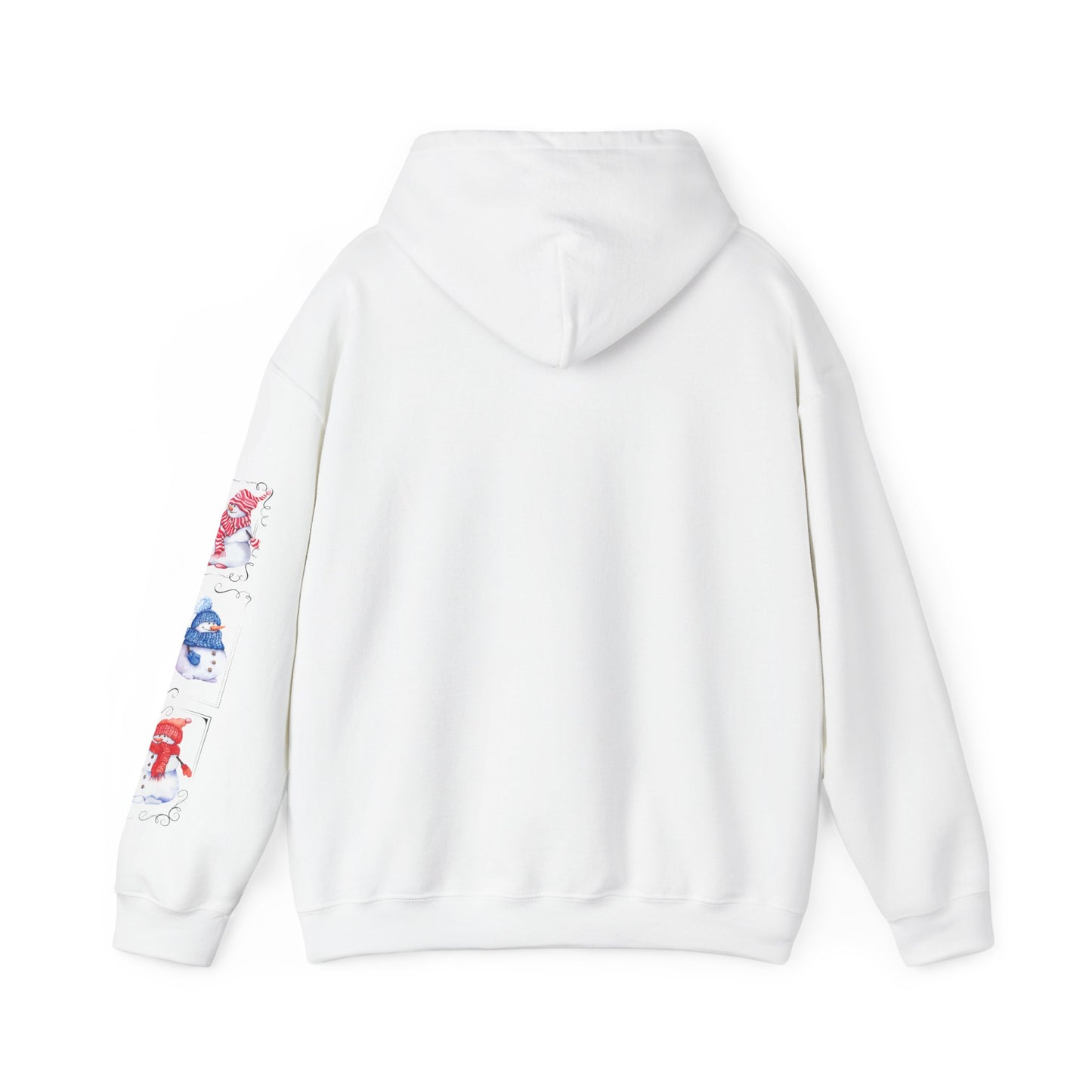 Snow People Hoodie – Cute Winter Snowman Sweatshirt (HC-1005)