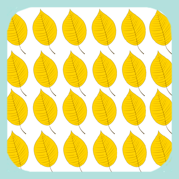 Leaves Of Gold! Coaster (1341-C)