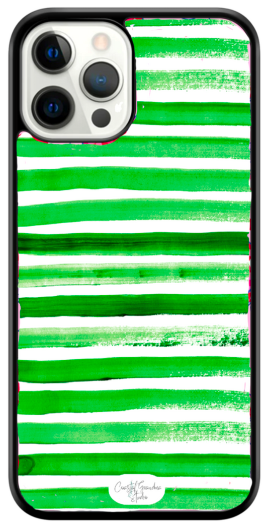 Yipes! Stripes! Green Phone Case (1354)