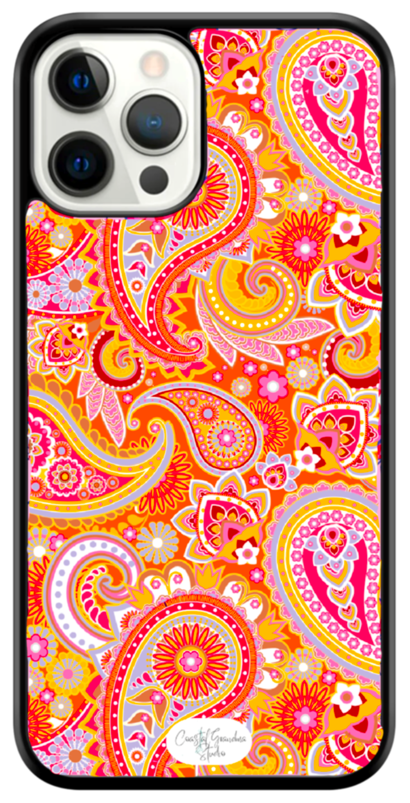 '70's Paisley! WOW! Phone Case (1364)