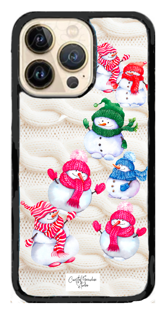 The Five Snowpeople! Phone Case (1424)