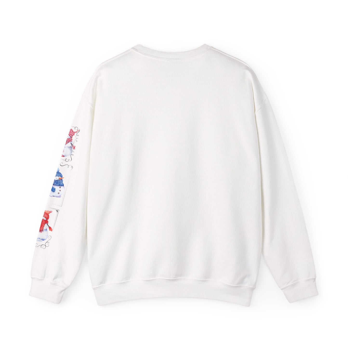 Snow People! Crewneck Sweatshirt, Cute Holiday Gift, Unisex Sweater, Cozy Casual Wear (HC-1007)