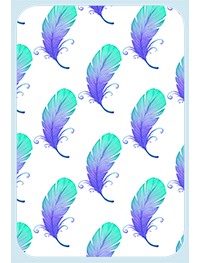Dancing Feathers Magnet (1520-M)