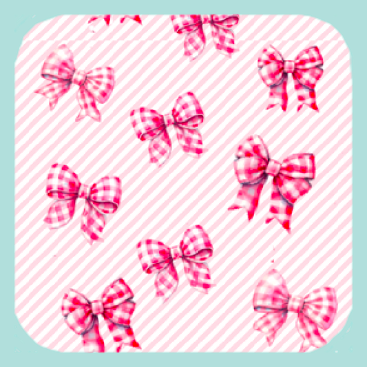 Coquette Plaid! Coaster (1548-C)