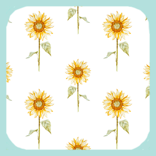 Sunflower Smiles! Coaster (1555-C)