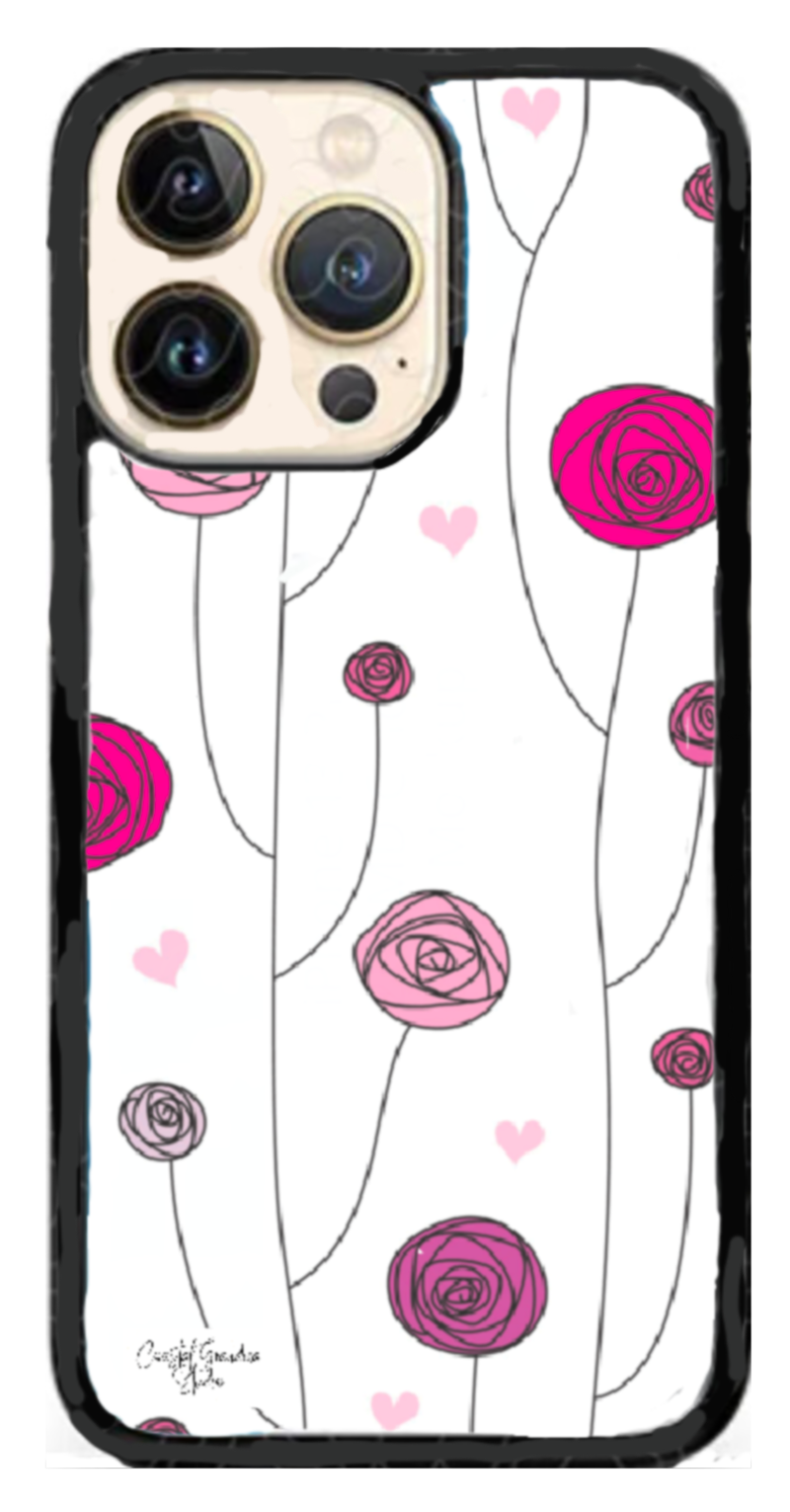 Mid-Century Roses! Phone Case (1565)