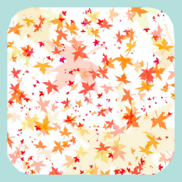 Fall Scatter! Coaster (1586-C)