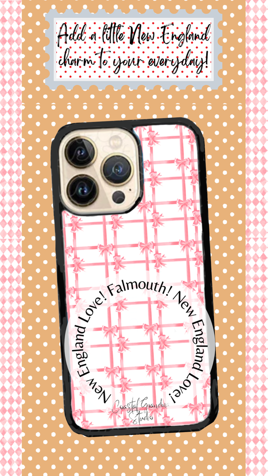 Coastal Aesthetic Phone Case - New England Beach Cottage Falmouth Massachusetts Inspired (1611)