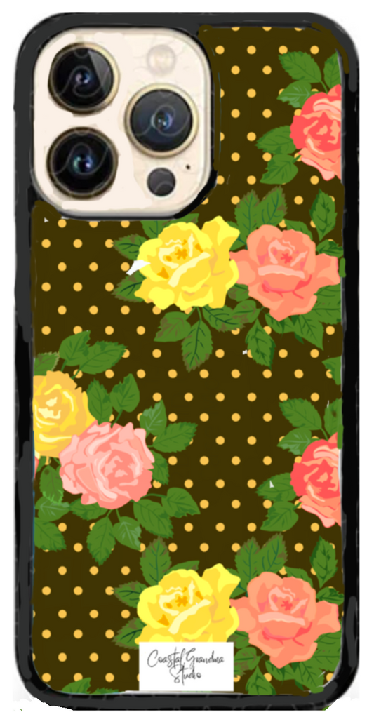 Bring a touch of soft floral charm to your everyday with this beautifully designed phone case from the Spring Fling! Collection by Coastal Grandma Studio. Inspired by vintage gardens and shabby chic elegance, this design blends delicate blooms with a cozy, feminine aesthetic.