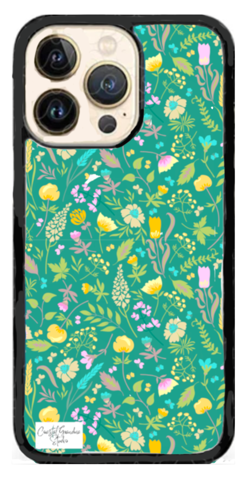 Bring a touch of soft floral charm to your everyday with this beautifully designed phone case from the Spring Fling! Collection by Coastal Grandma Studio. Inspired by vintage gardens and shabby chic elegance, this design blends delicate blooms with a cozy, feminine aesthetic.