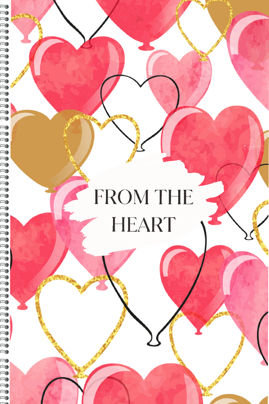 From The Heart! Digital Journal/Notebook/Planner Download (1568-D)