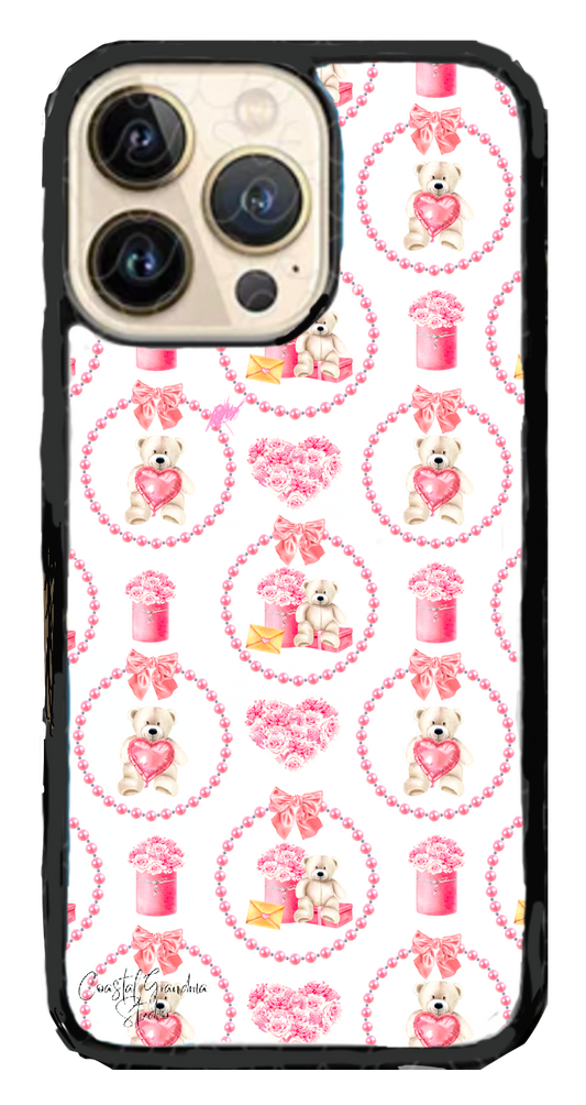 Coquette Teddy Love Phone Case (1622)
