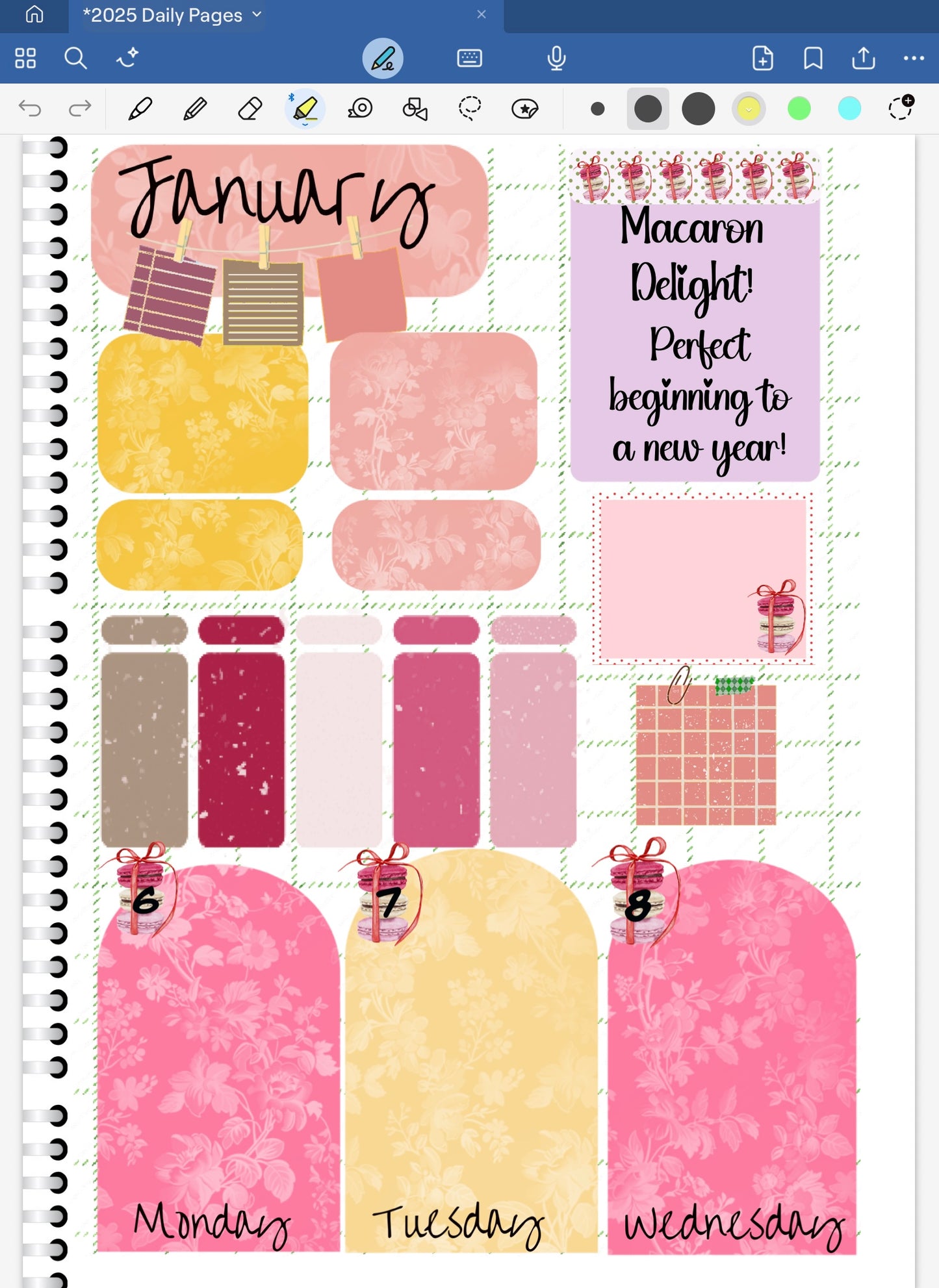 NEW! Strawberry Yum! Pre-Cropped Digital Sticker Bundle (4500-BU)