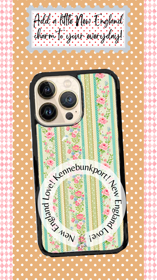 Coastal Aesthetic Phone Case - New England Beach Cottage Kennebunkport Maine Inspired (1600)