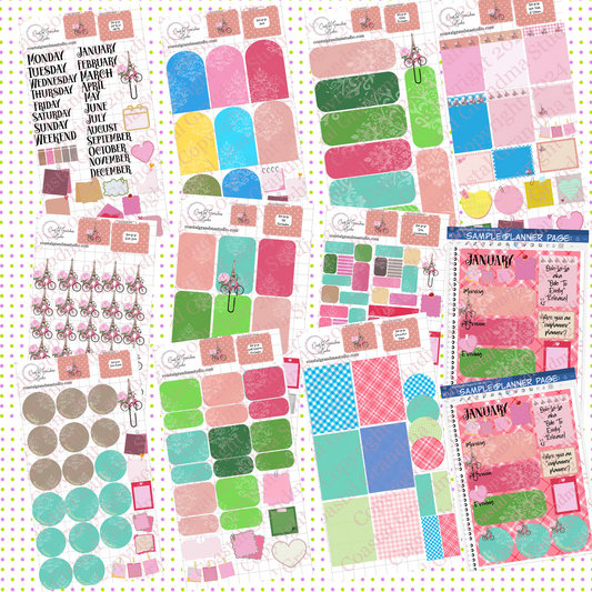 NEW! Ooh-La-La!! Pre-Cropped Digital Sticker Bundle (5200-BU)
