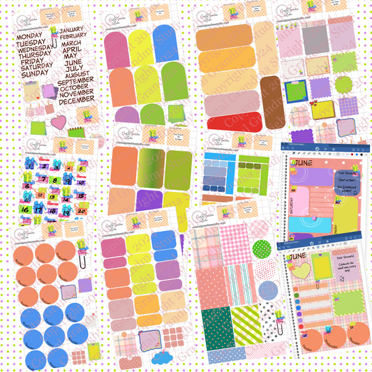 NEW! Posh Presents! Pre-Cropped Digital Sticker Bundle (4400-BU)
