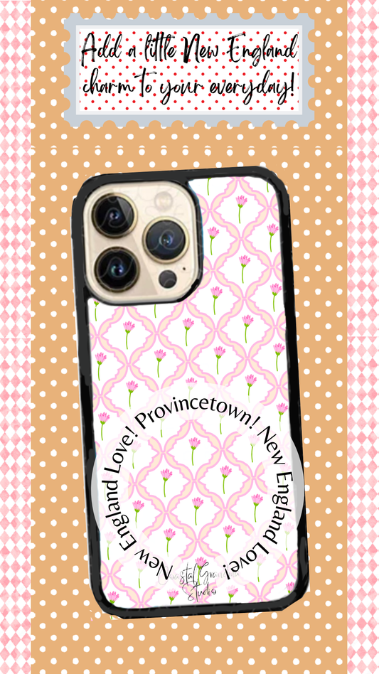 Coastal Aesthetic Phone Case - New England Beach Cottage Provincetown Massachusets Inspired (1616)
