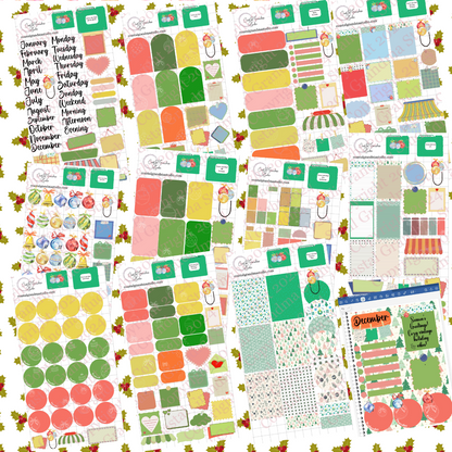 Season's Greetings! Pre-Cropped Digital Sticker Bundle (8000-BU)