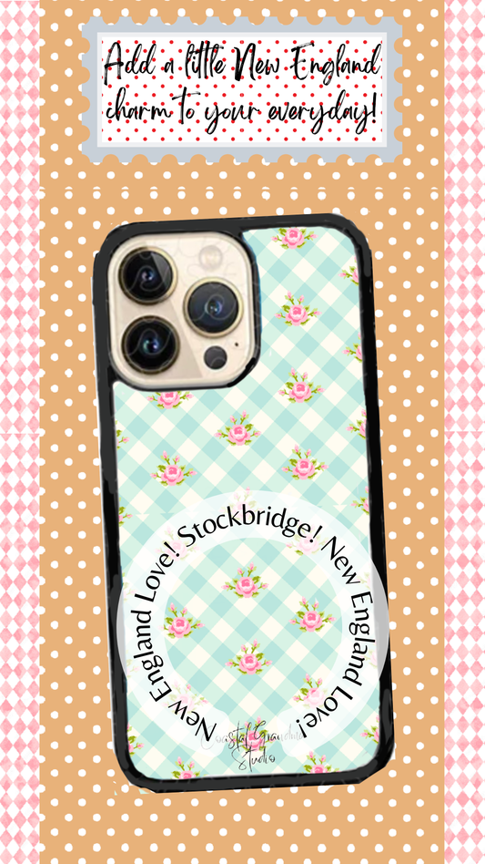 Cottage Aesthetic Phone Case - New England Cottage Stockbridge Massachusetts Inspired (1608)