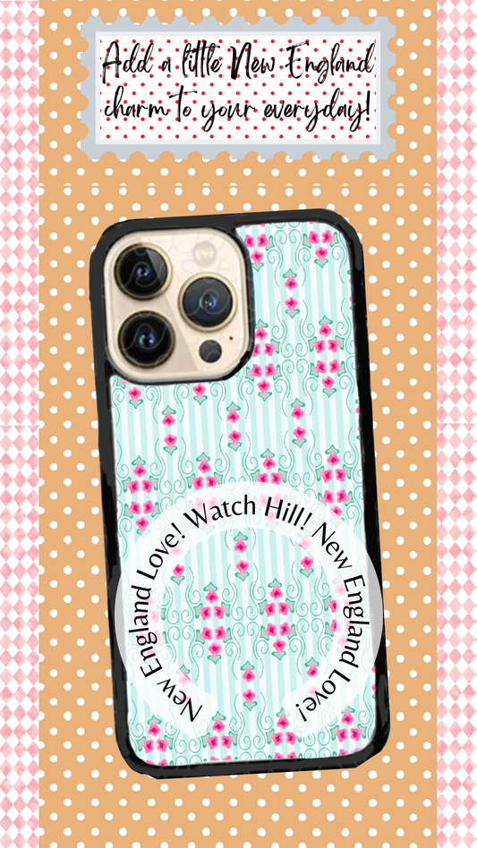 Coastal Aesthetic Phone Case - New England Beach Cottage Watch Hill Rhode Island Inspired (1605)