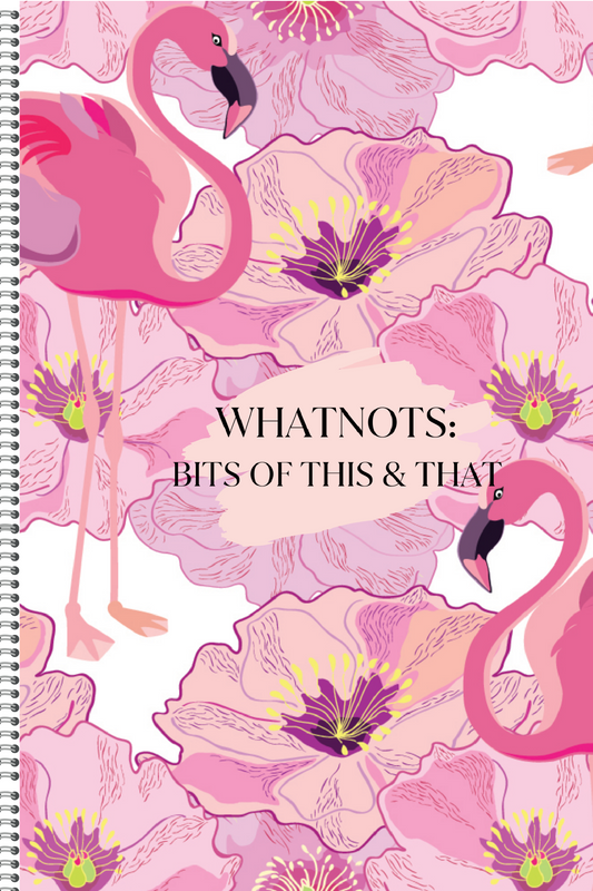 WhatNots: Bits Of This & That! Digital Journal/Notebook/Planner Download (1577-D)